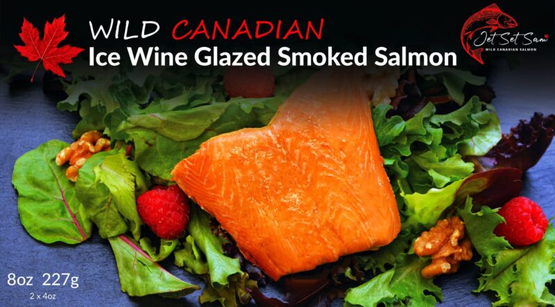 Jet Set Sam Wild Ice Wine Glazed Pink Smoked Salmon Retort Front (2) (1)
